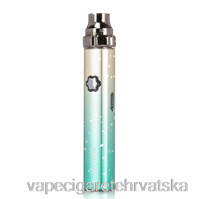 Vape Hrvatska Dazzleaf Squarii Top Twist 510 Baterija Zlatna / Zelena Splatter